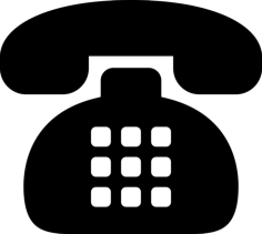 Old Telephone Silhouette Cutting Svg Files, Free Vectors File